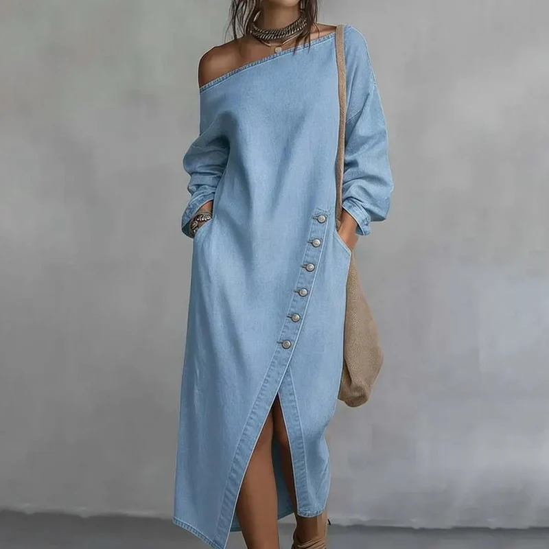 Chloe – Denim Dress