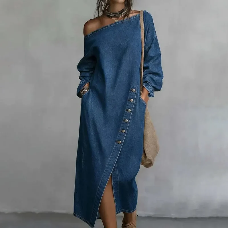 Chloe – Denim Dress
